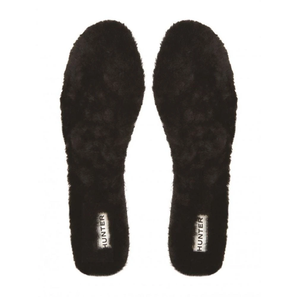 Hunter Luxury Shearling Insoles In Black 3 Hunter Luxury Shearling Insoles In Black