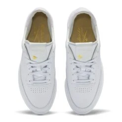 Reebok Women's Club C Clean In Cold Grey/Ftwr White/Quartz Glow -Shoe Luxe Shop rb gx3692 1083 3 1100x