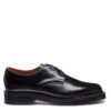 Solovair Gibson Shoe In Black Hi-Shine 1 Solovair Gibson Shoe In Black Hi-Shine -Shoe Luxe Shop s3995bkg 100 1 1100x