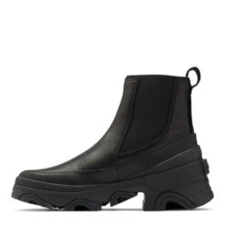 Sorel Women's Brex Chelsea Bootie In Black/Black 8 Sorel Women's Brex Chelsea Bootie In Black/Black -Shoe Luxe Shop so 1951221010 2036 3 1100x