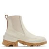 Sorel Women's Brex Chelsea Boot In Natural/Sea Salt