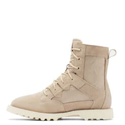 Sorel Women's Caribou OTM Bootie In Ancient Fossil/Chalk -Shoe Luxe Shop so 1975711271 2041 4 1 1100x