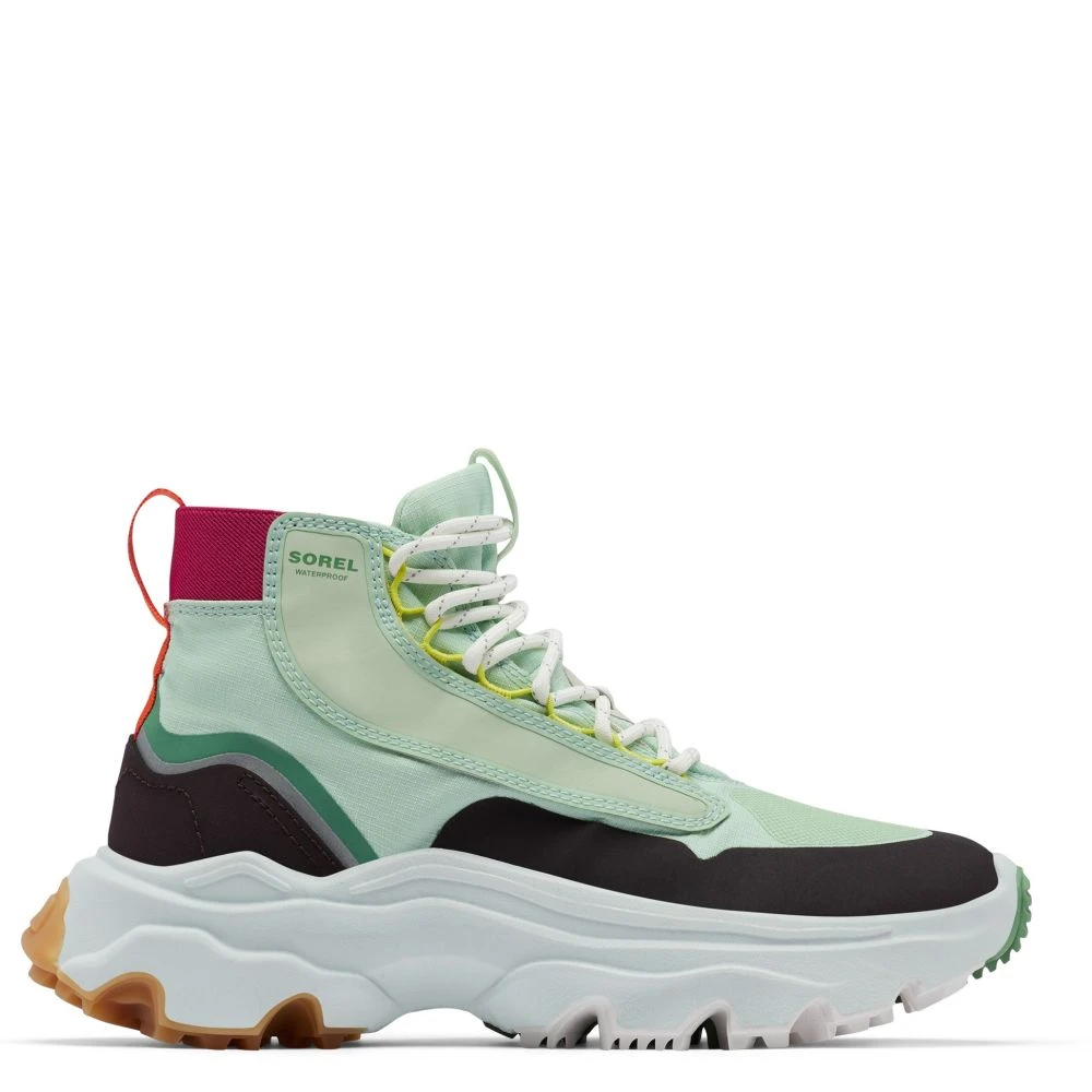 Sorel Women's Kinetic Breakthru Venture Mid Boot In Sea Sprite/New Cinder 3 Sorel Women's Kinetic Breakthru Venture Mid Boot In Sea Sprite/New Cinder