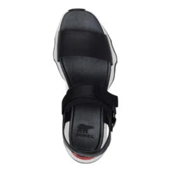 Sorel Women's Kinetic Y-Strap High Sandal In Black/White -Shoe Luxe Shop so 2030461010 2129 4 1100x