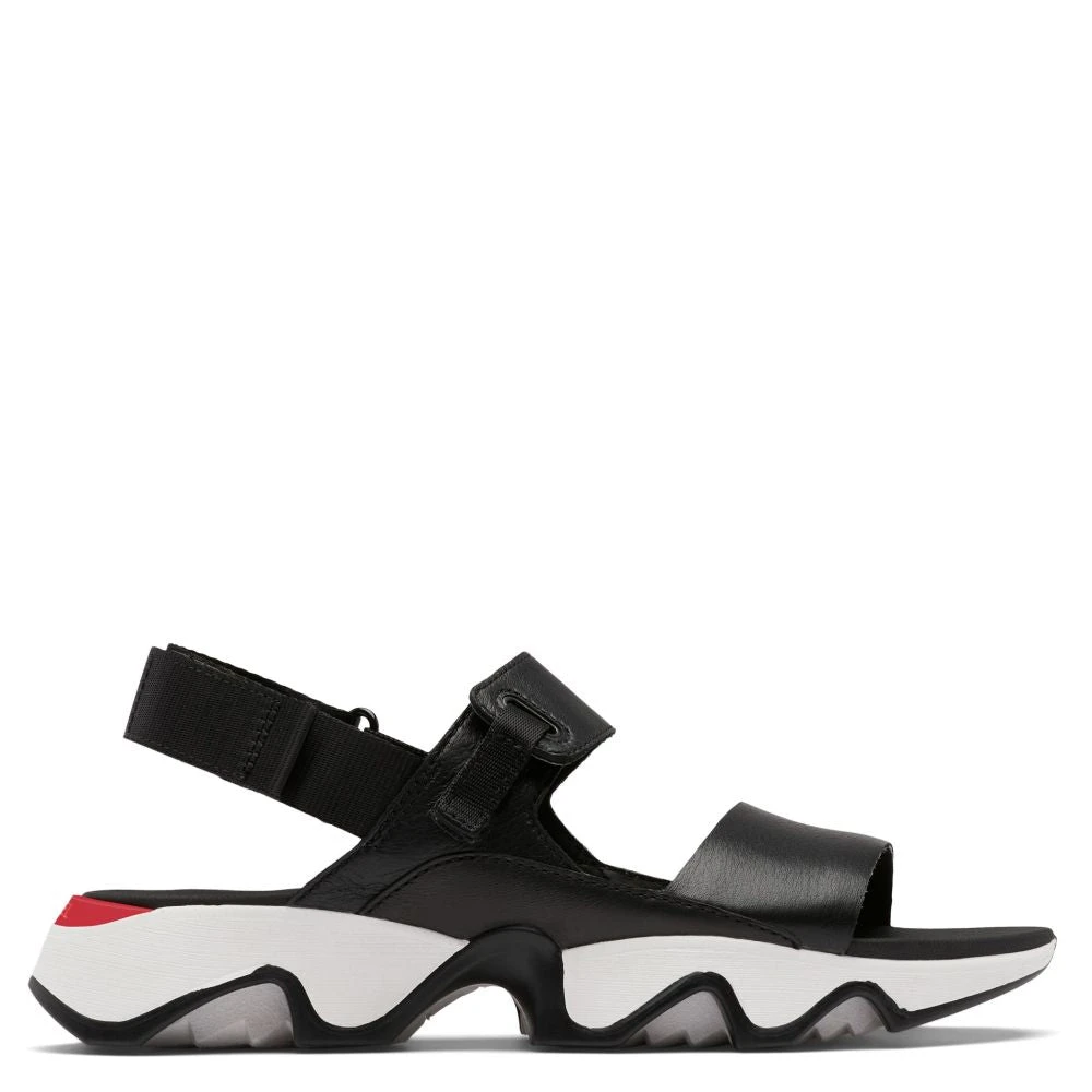 Sorel Women's Kinetic Impact II Sling Low Sandal In Black/Sea Salt 3 Sorel Women's Kinetic Impact II Sling Low Sandal In Black/Sea Salt