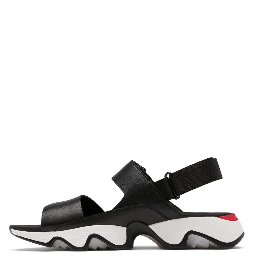 Sorel Women's Kinetic Impact II Sling Low Sandal In Black/Sea Salt 5 Sorel Women's Kinetic Impact II Sling Low Sandal In Black/Sea Salt - Image 3