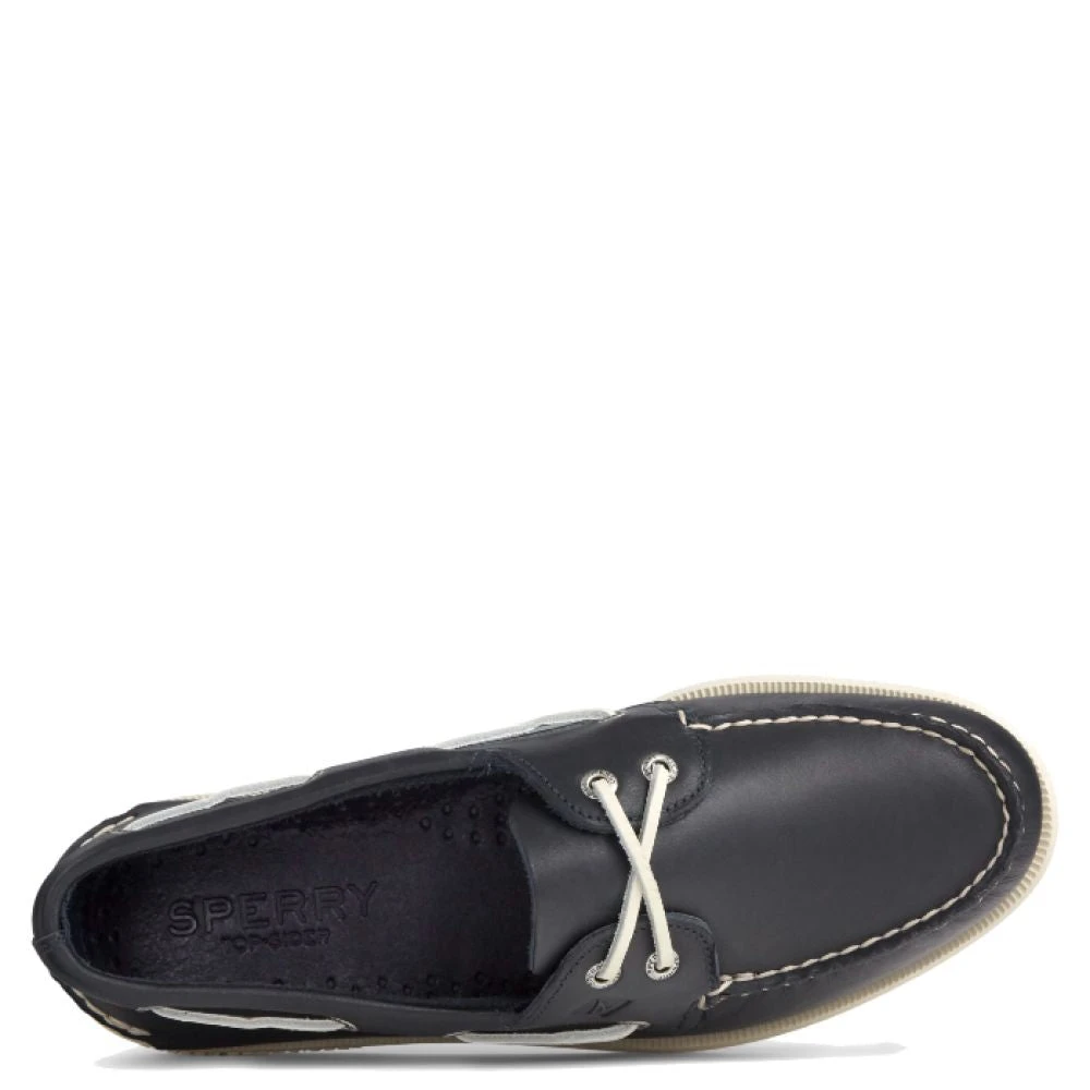 Sperry Men's Authentic Original 2-Eye Boat Shoe In Navy 5 Sperry Men's Authentic Original 2-Eye Boat Shoe In Navy - Image 3