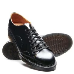Solovair Monkey Shoe In Black Hi-Shine 8 Solovair Monkey Shoe In Black Hi-Shine -Shoe Luxe Shop sv 730 bk 121 2 1100x