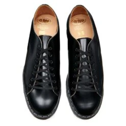 Solovair Monkey Shoe In Black Hi-Shine 9 Solovair Monkey Shoe In Black Hi-Shine -Shoe Luxe Shop sv 730 bk 121 4 1100x