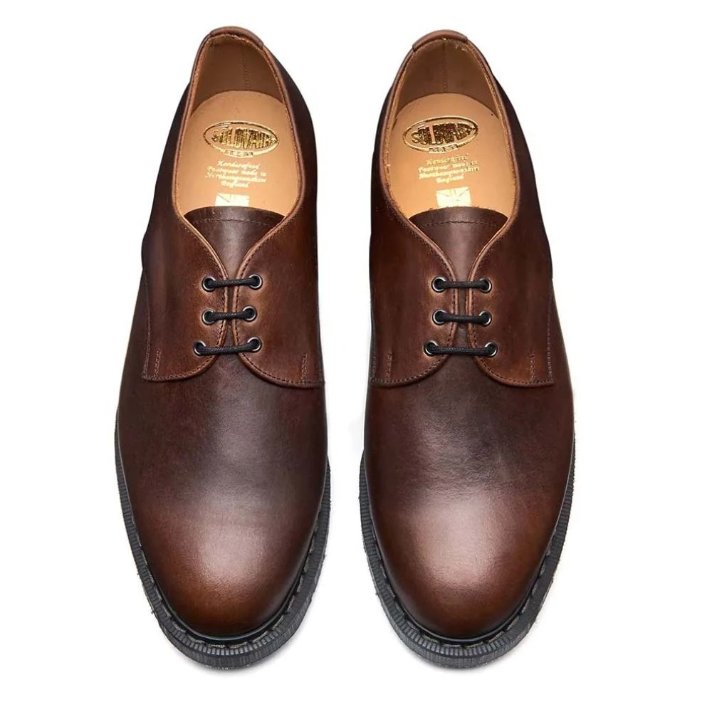 Solovair Gibson Shoe In Gaucho Crazy Horse 6 Solovair Gibson Shoe In Gaucho Crazy Horse - Image 4