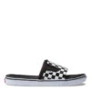 Vans Men's UltraCush Slide-On In Checkerboard Black/White
