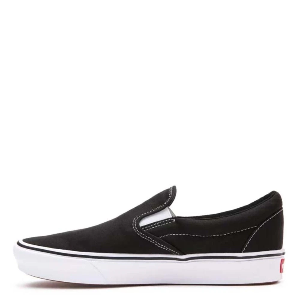 Vans ComfyCush Slip-On In Black/True White 5 Vans ComfyCush Slip-On In Black/True White - Image 3