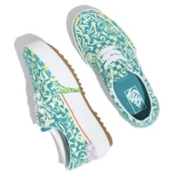 Vans Women's Era Stacked In Wavy Daze Tile Blue -Shoe Luxe Shop vn 0a4btoce5 4250 3 1100x