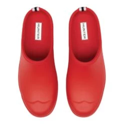 Hunter Women's Play Clogs In Red 9 Hunter Women's Play Clogs In Red -Shoe Luxe Shop wff1002rma red 1053 3 1100x