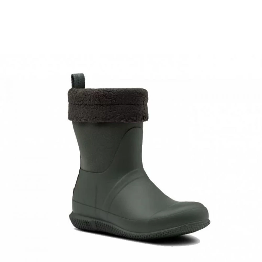 Hunter Women's Original Insulated Roll Top Sherpa Boots In Dark Olive 4 Hunter Women's Original Insulated Roll Top Sherpa Boots In Dark Olive - Image 2